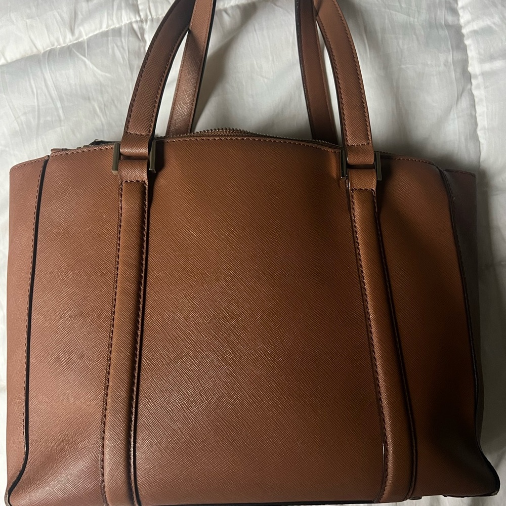 Kate Spade Tan Leather Tote - Picture 2 of 6